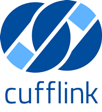Logo for Cufflink, two intersecting "C" shapes